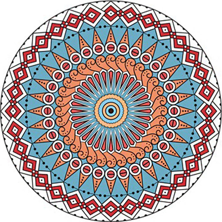 BowLift | Classic Moroccan Indoor Carpet multicolored floral rug non-slip machine washable stain-resistant rug for the living room