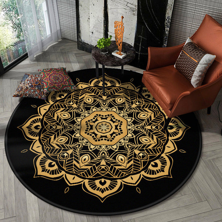 BowLift | Nostalgic Multicolor Tribeprint Carpet Polypropylene Moroccan Carpet Pet Friendly Stain Resistant Non-Slip Carpet for Large Room
