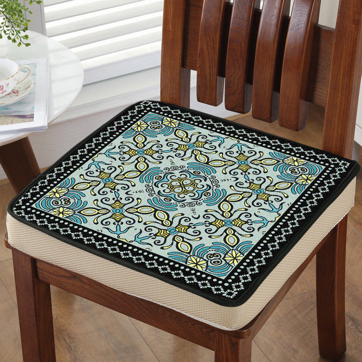 BowLift | Trendy symmetrical floral carpet multicolored Moroccan style carpet synthetic carpet for room
