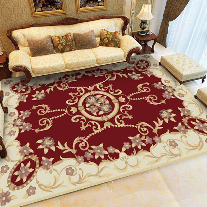 BowLift | Elegant Chinoiserie Rug Multicolor Floral Area Rug Non-Slip Backing Stain-Resistant Pet-Friendly Rug for Living Room