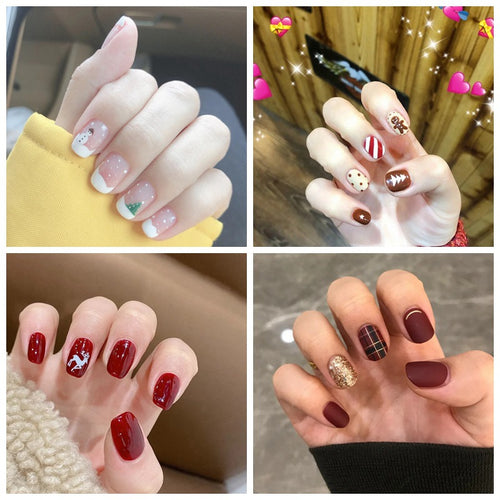 Artful Christmas Nail Art Bowlift
