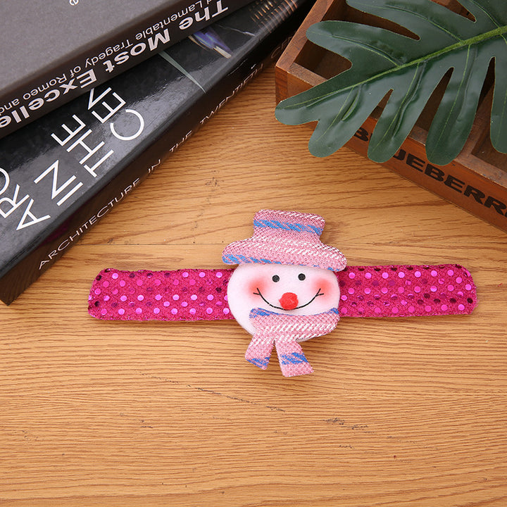 Creative Christmas wristband with snowman design Bowlift