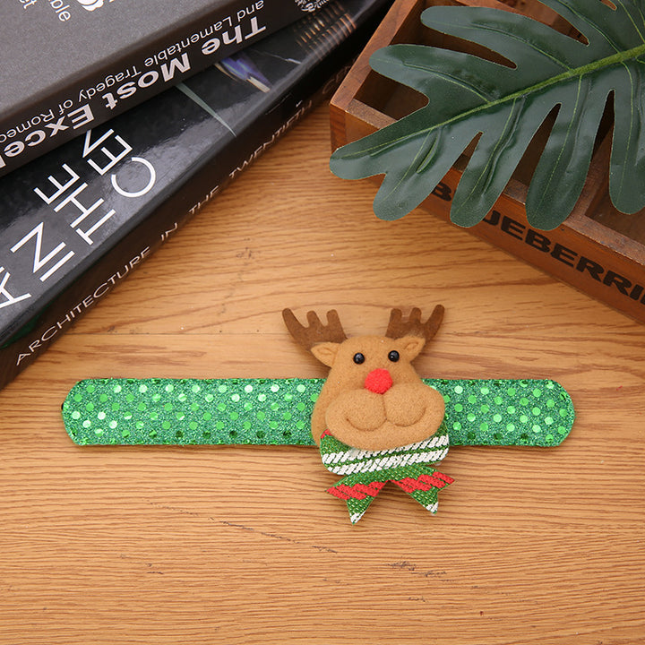 Creative Christmas wristband with snowman design Bowlift