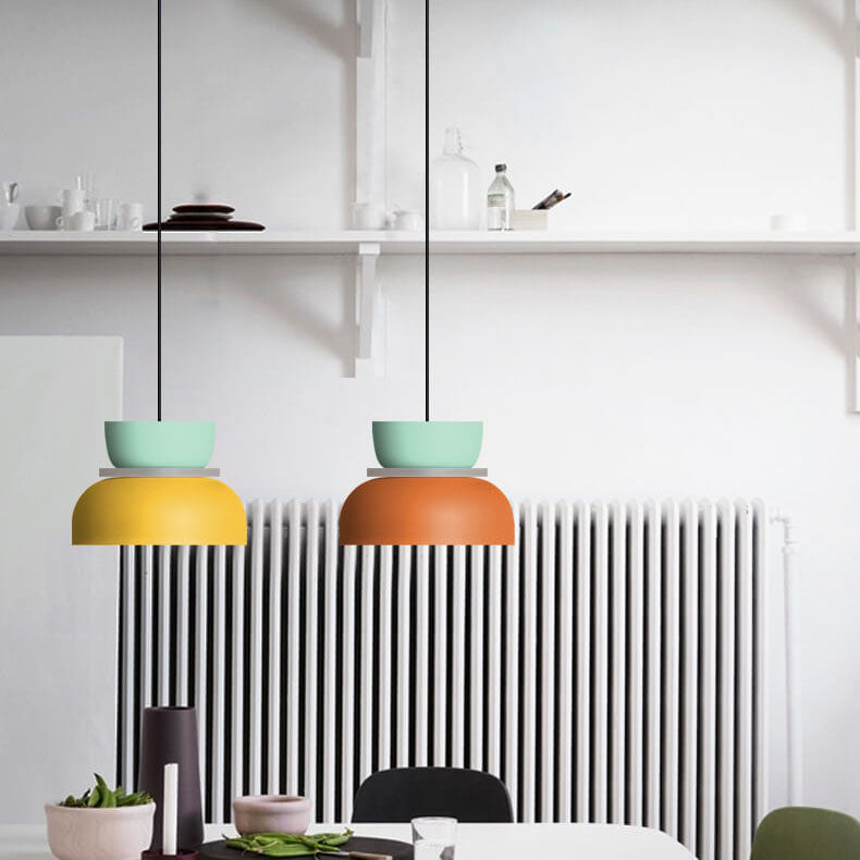 BowLift | Nordic Colorful Macaron 1 Light LED Pendant Lamp