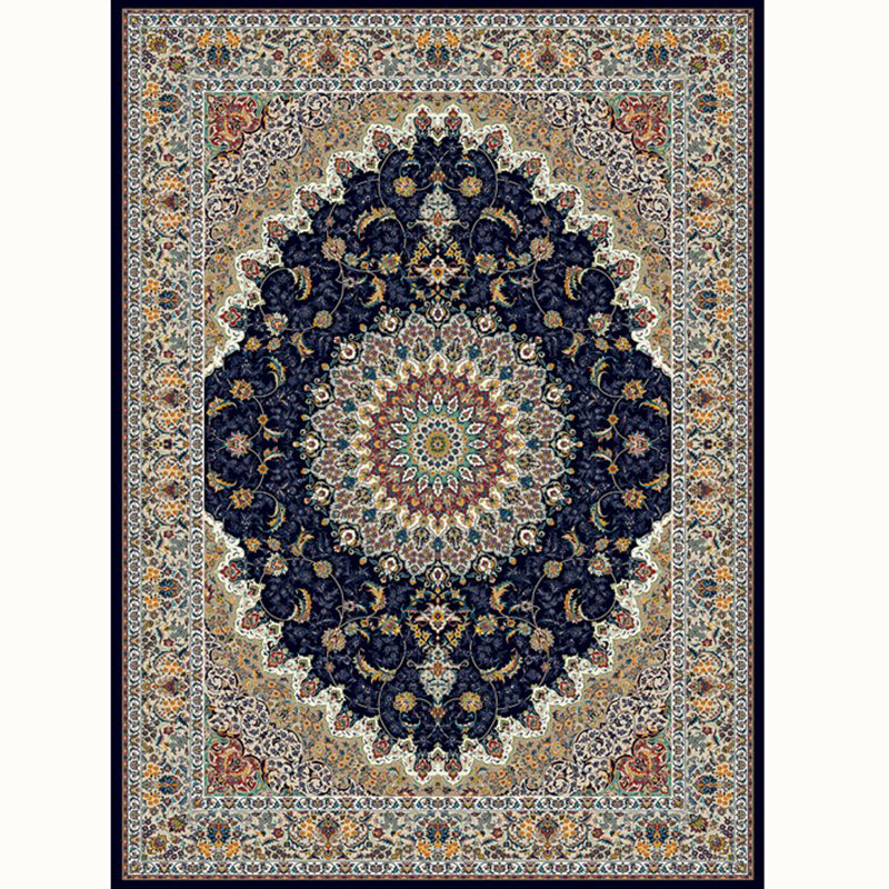Aesthetic Moroccan Carpet Multicolored Flower Carpet Pet Friendly Non-Slip Back Machine Washable Rug for the Guest Room | Bowlift