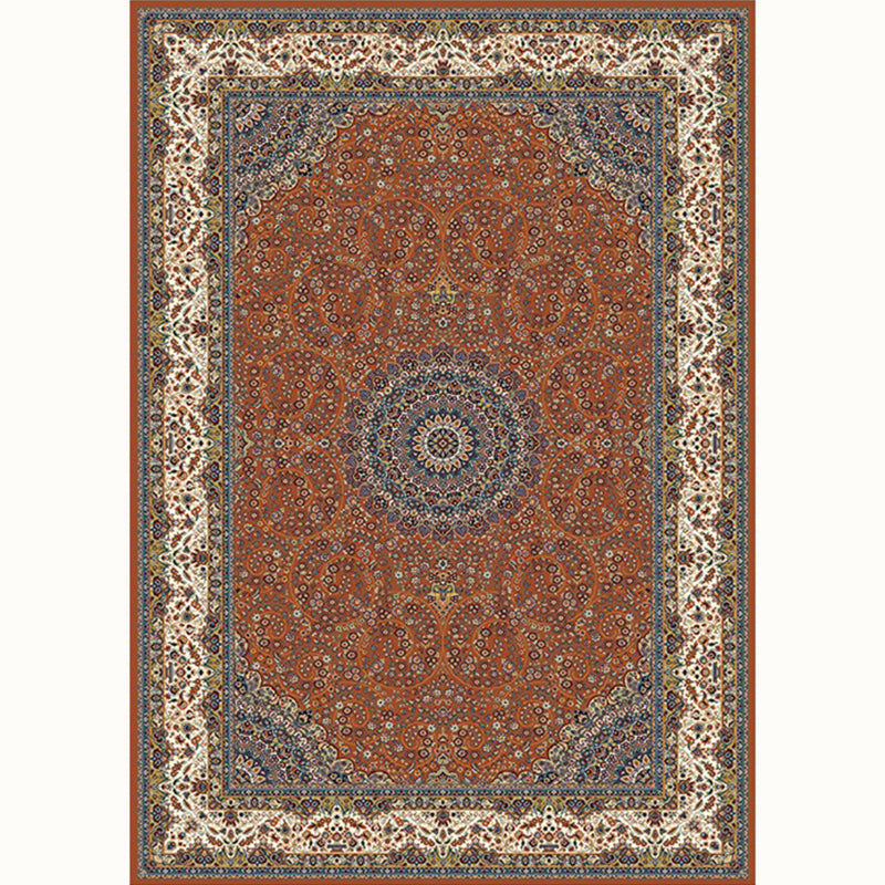Aesthetic Moroccan Carpet Multicolored Flower Carpet Pet Friendly Non-Slip Back Machine Washable Rug for the Guest Room | Bowlift
