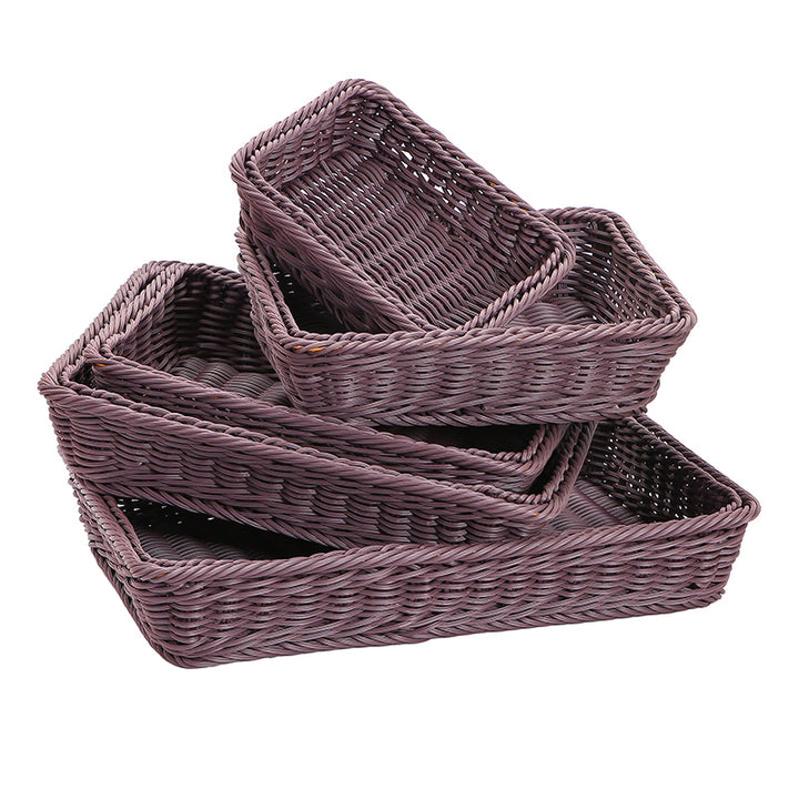 Rectangular Woven Storage Basket Bowlift 1787895767