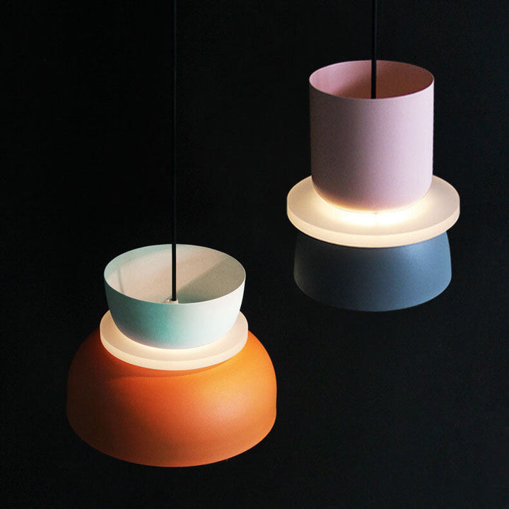 BowLift | Nordic Colorful Macaron 1 Light LED Pendant Lamp