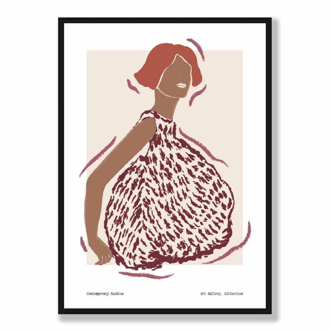 Contemporary Fashion Sketch Woman Poster No. 1 | Bowlift