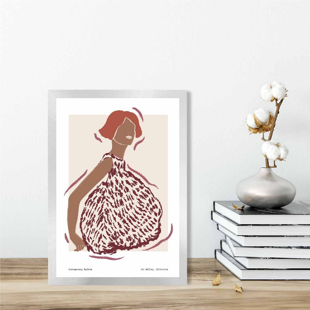 Contemporary Fashion Sketch Woman Poster No. 1 | Bowlift