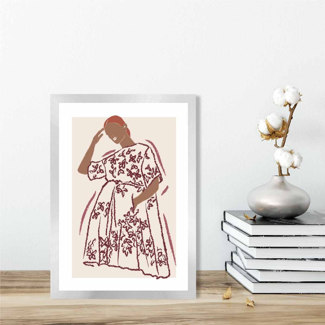 Contemporary Fashion Sketch Woman Poster No. 4 | Bowlift