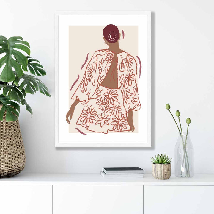 Contemporary Fashion Sketch Woman Poster No. 5 | Bowlift