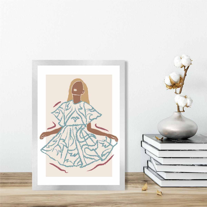 Contemporary Fashion Sketch Woman Poster No. 6 | Bowlift