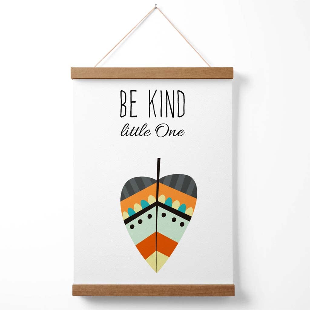 Nice sheet tribe quote poster with hanger | Bowlift