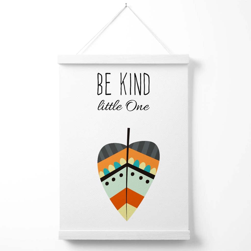 Nice sheet tribe quote poster with hanger | Bowlift