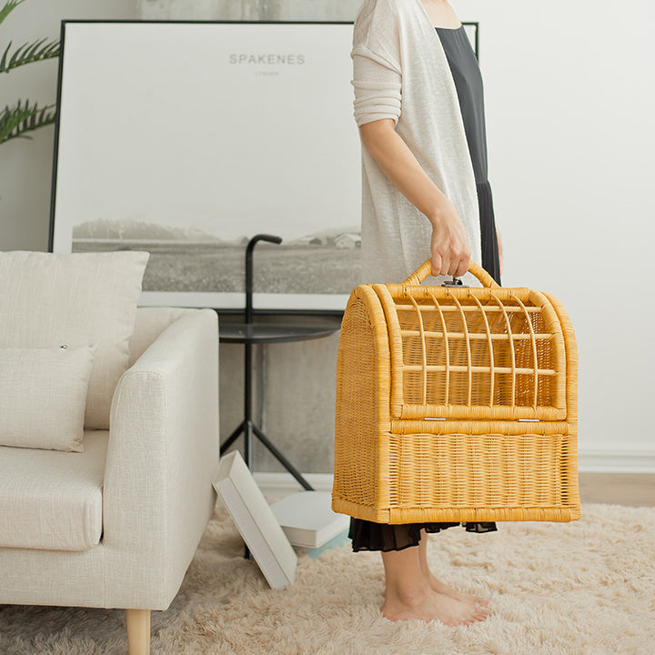 Woven Pet Carrier Bowlift