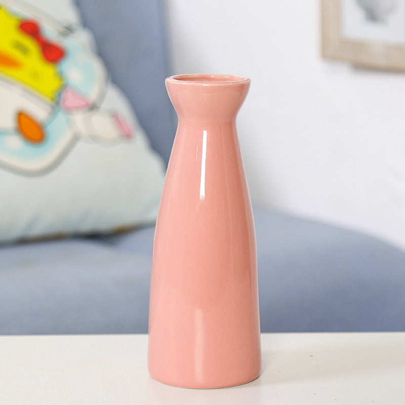 Modern Minimalistic Ceramic Flower Vase Bowlift
