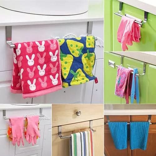 BowLift | Stainless Steel Towel Bar – Modern Bathroom Rack