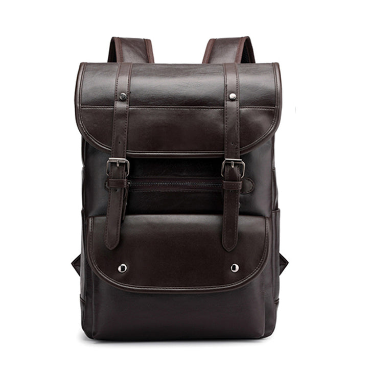 Vintage Style Leather Backpack Bowlift