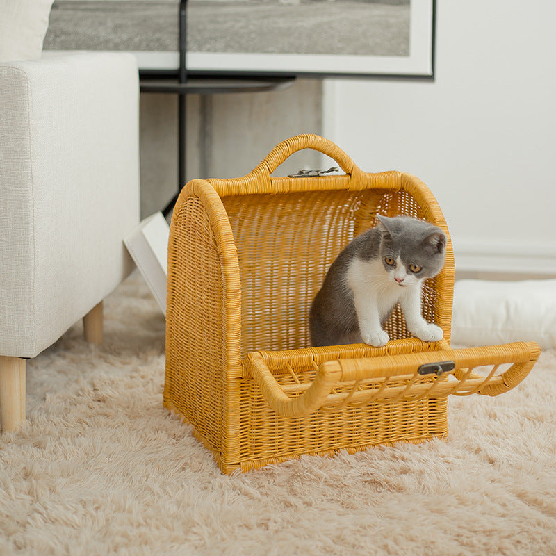 Woven Pet Carrier Bowlift