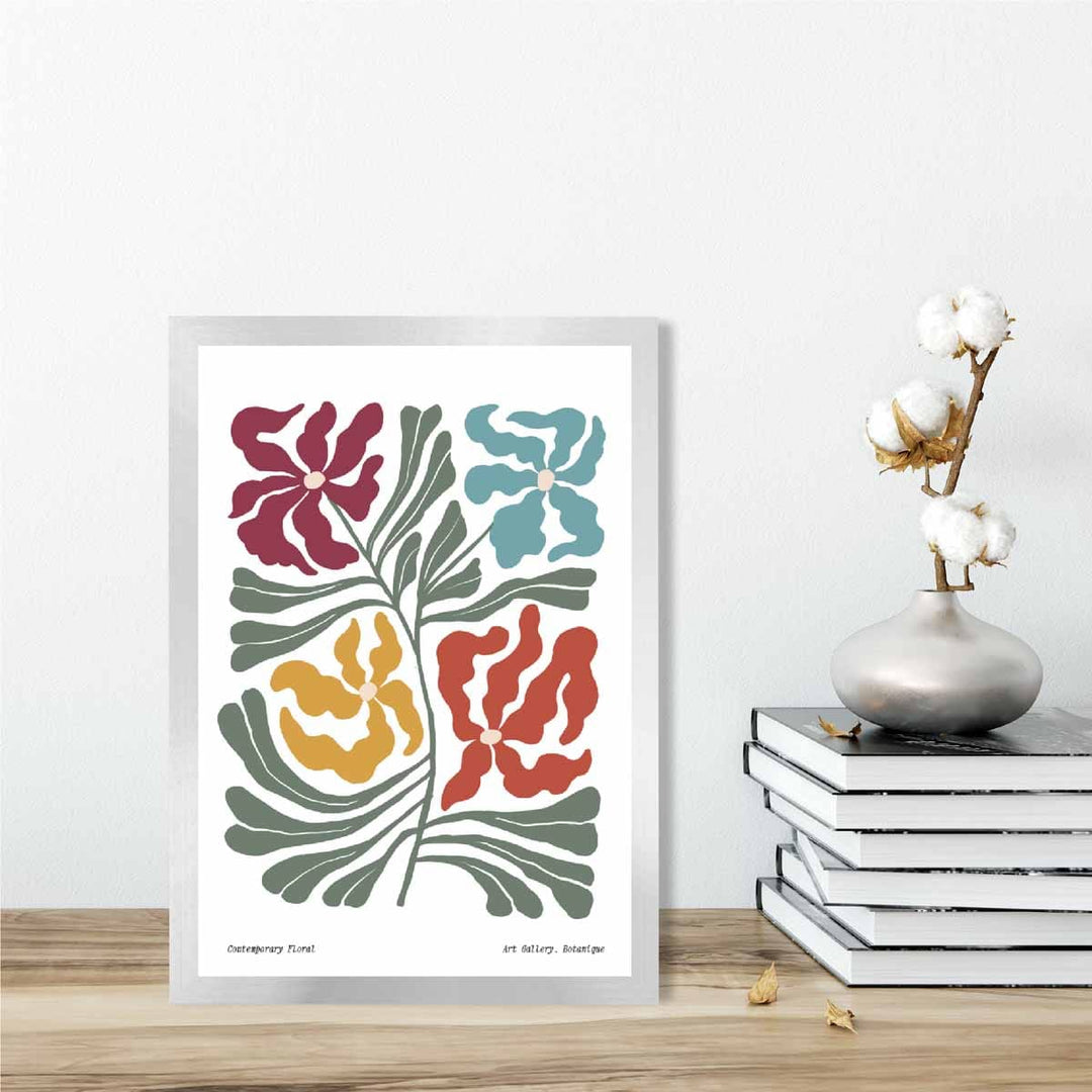 Contemporary Boho Floral Poster No. 1 Botanical | Bowlift