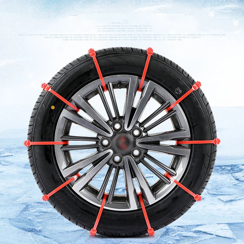 Winter snow chains for cars - Emergency anti-slip automotive accessories wholesale | Bowlift