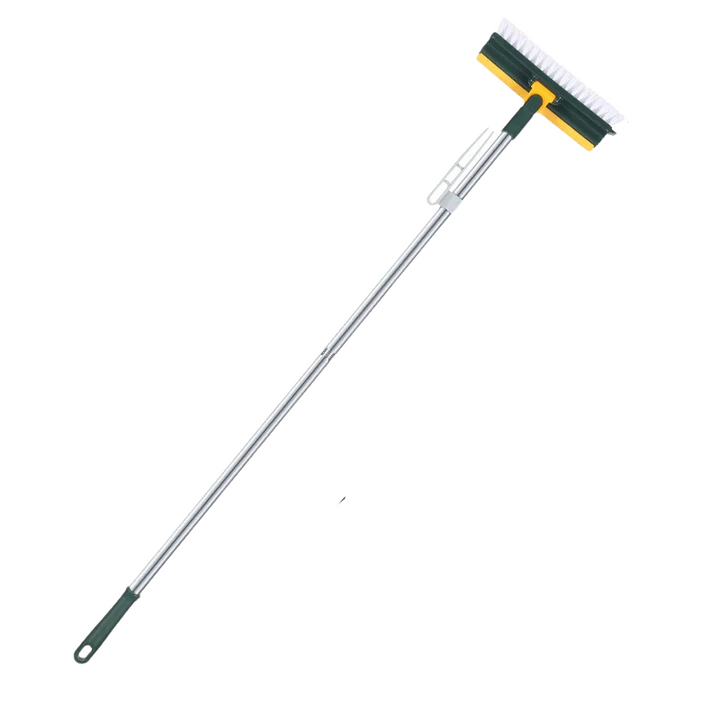 BowLift | Glazora DuoBrush Cleaning Brush | 2-in-1 for Floors & Windows | With Swivel Head & Telescopic Handle | Effortless Cleanliness