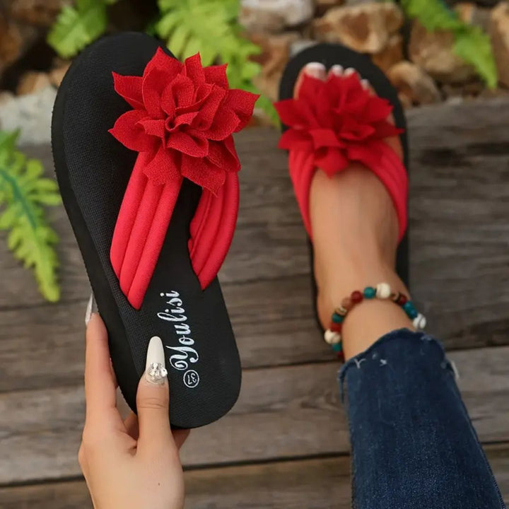 Floriva – Women's Floral Flip-Flops