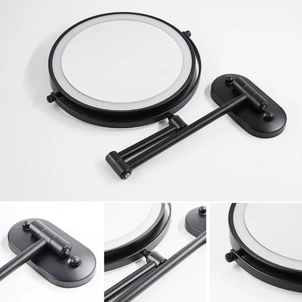 BowLift | Professional LED Makeup Mirror Double-Sided View and Bright Light