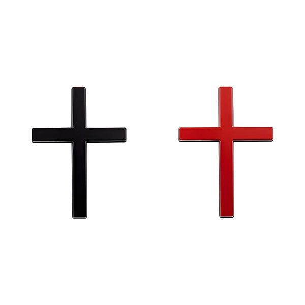 BowLift | ️ 3D Cross Metal Jesus Christ Cross Badge StickerCar Anti-Scratch Sticker