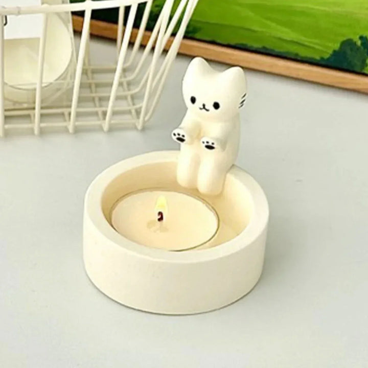BowLift | Cute Cat Candle Holder
