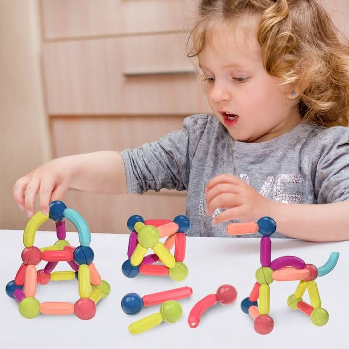 BowLift | Magnetic creative sticks for imaginative building