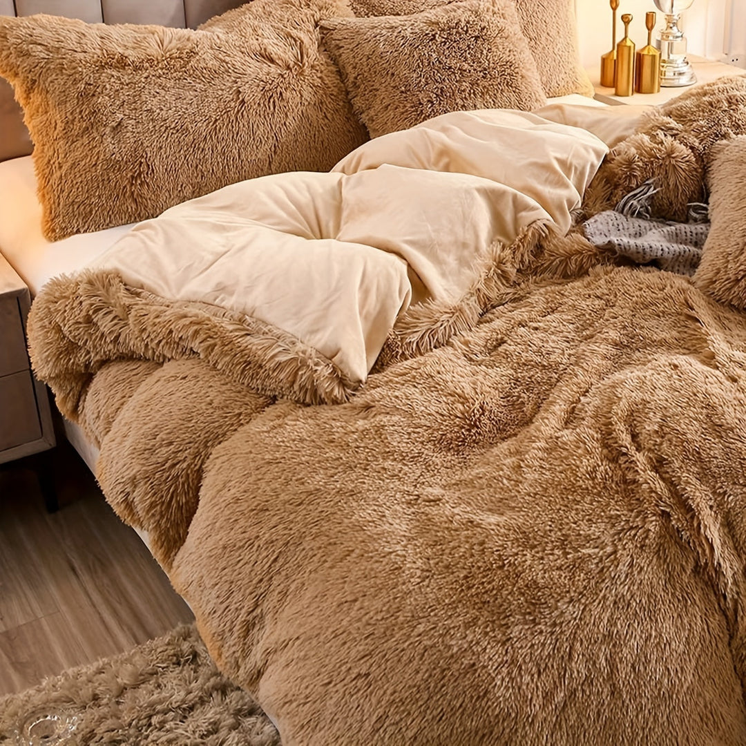 BowLift | Ultra Soft Plush Duvet Cover Set with Zipper - Luxury & Comfort