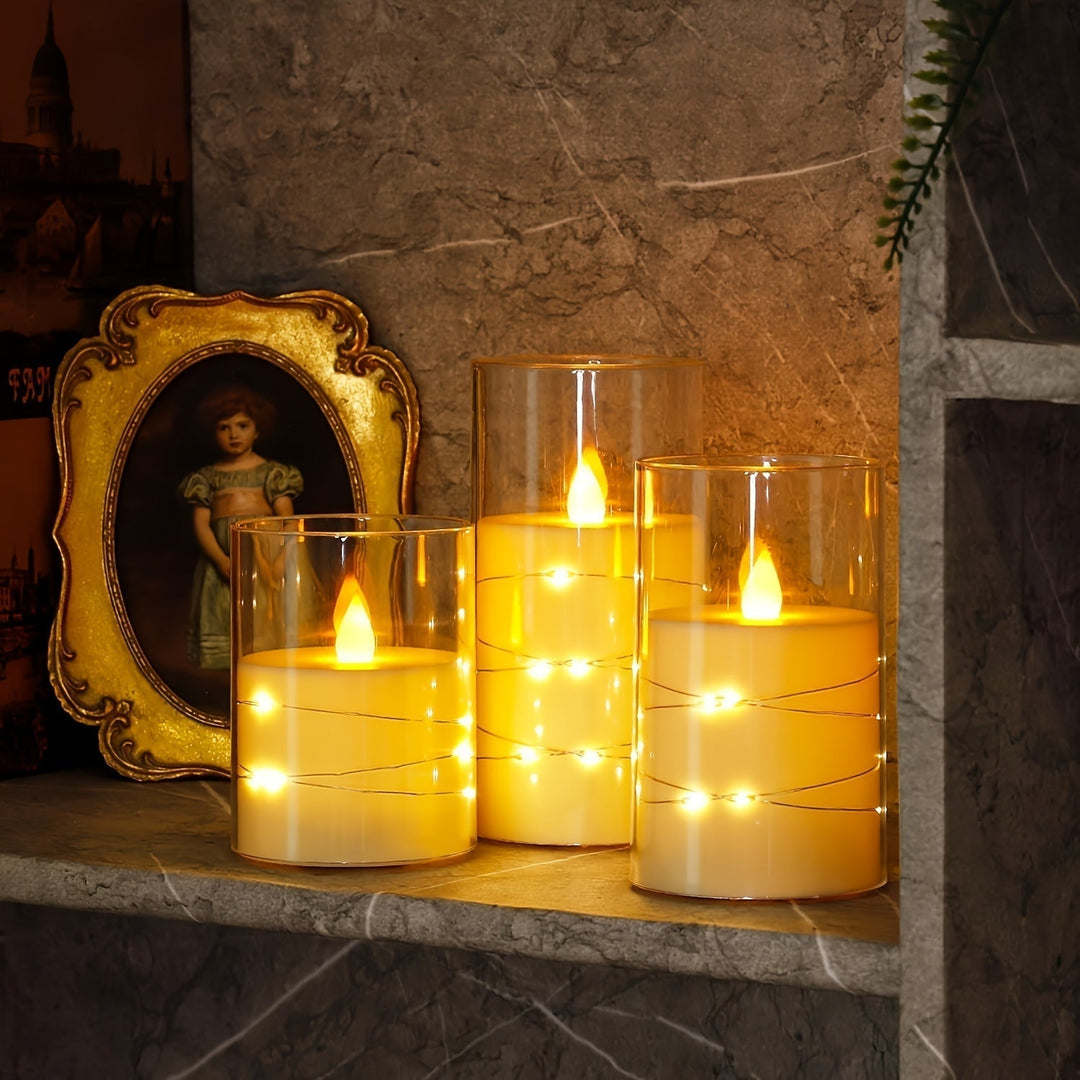 BowLift | SoftFlame - LED Candle Set with Remote Control