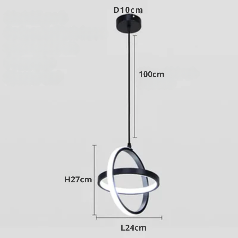 Modern LED Hanging Lamp – Minimalist Pendant Light for Living Room and Dining Room | Bowlift