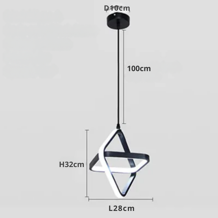 Modern LED Hanging Lamp – Minimalist Pendant Light for Living Room and Dining Room | Bowlift