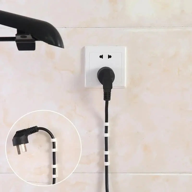 BowLift | 20-piece cable holder for stress-free organization and elegant spatial feel