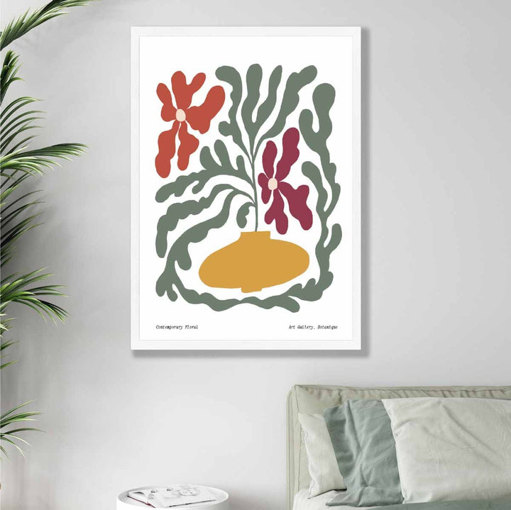 Contemporary Boho Floral Poster No. 2 Botanical | Bowlift