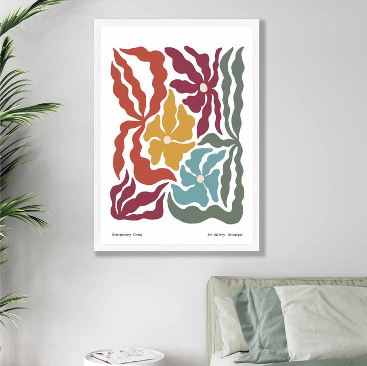 Contemporary Boho Flower Poster No. 3 Botanical | Bowlift