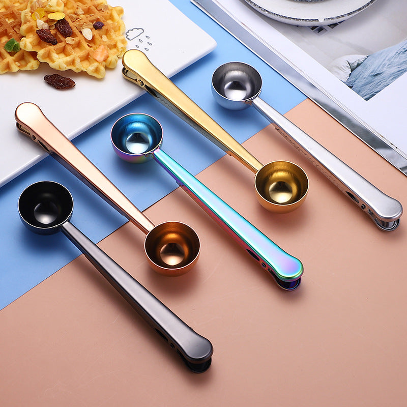 Elegant coffee spoon with ergonomic handle Bowlift