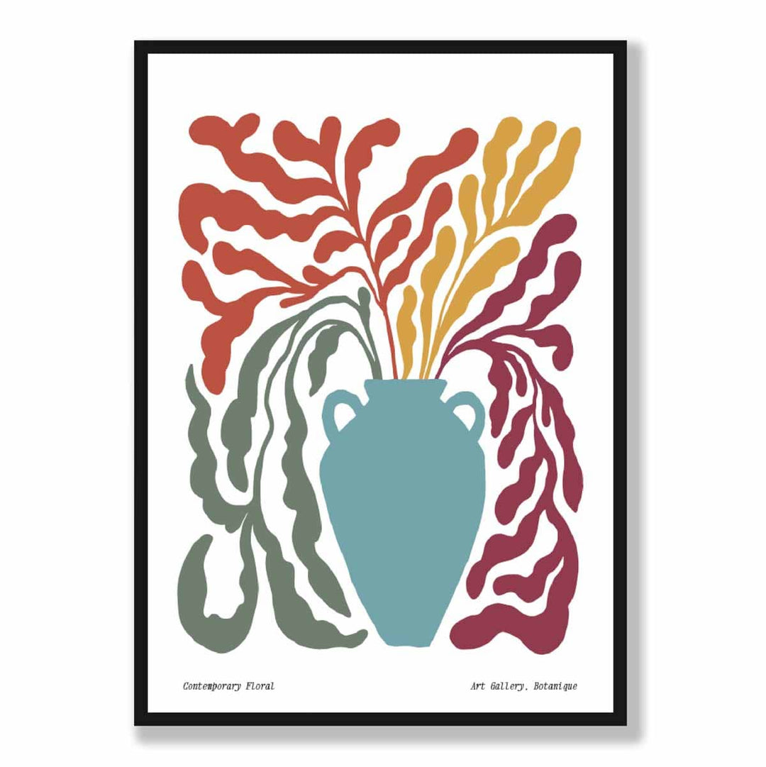 Contemporary Boho Flower Poster No. 5 Botanical | Bowlift