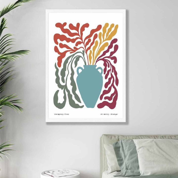 Contemporary Boho Flower Poster No. 5 Botanical | Bowlift