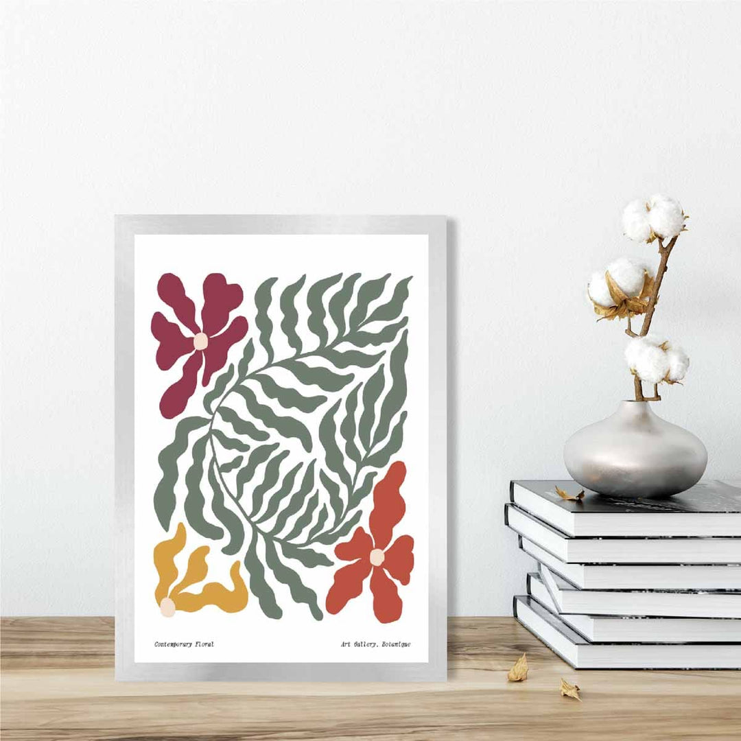 Contemporary Boho Floral Poster No. 6 Botanical | Bowlift