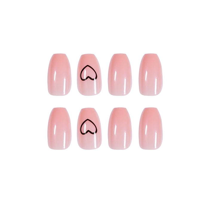 Artful Nail Art with Delicate Hearts Bowlift