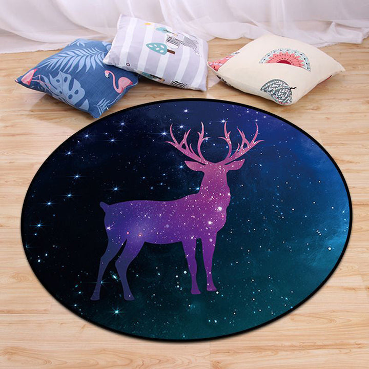 BowLift | Nordic Bedroom Carpet Multi-Color Animal Carpet Synthetic Non-Slip Washable Pet Friendly Carpet
