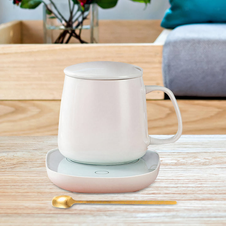 BowLift | Mug Warmer Ceramic Smart Electric Gift Set
