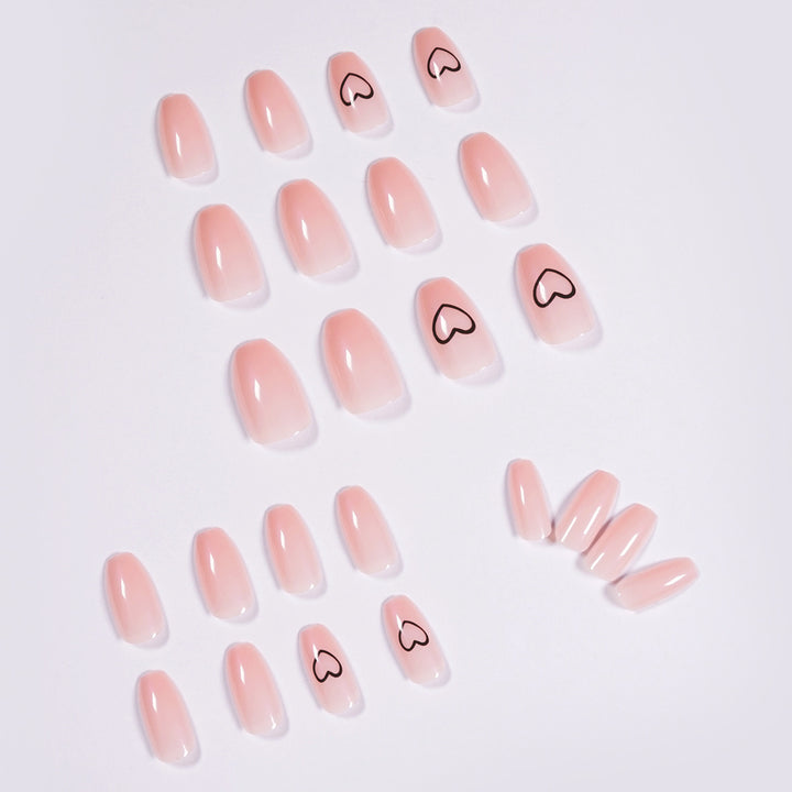Artful Nail Art with Delicate Hearts Bowlift
