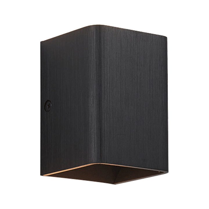 BowLift | Cubist Metal Up and Down Wall Lamp Contemporary Bronze/Gold/White LED Wall Light for Living Room