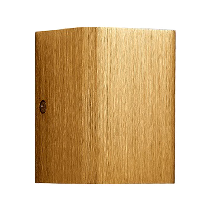 BowLift | Cubist Metal Up and Down Wall Lamp Contemporary Bronze/Gold/White LED Wall Light for Living Room