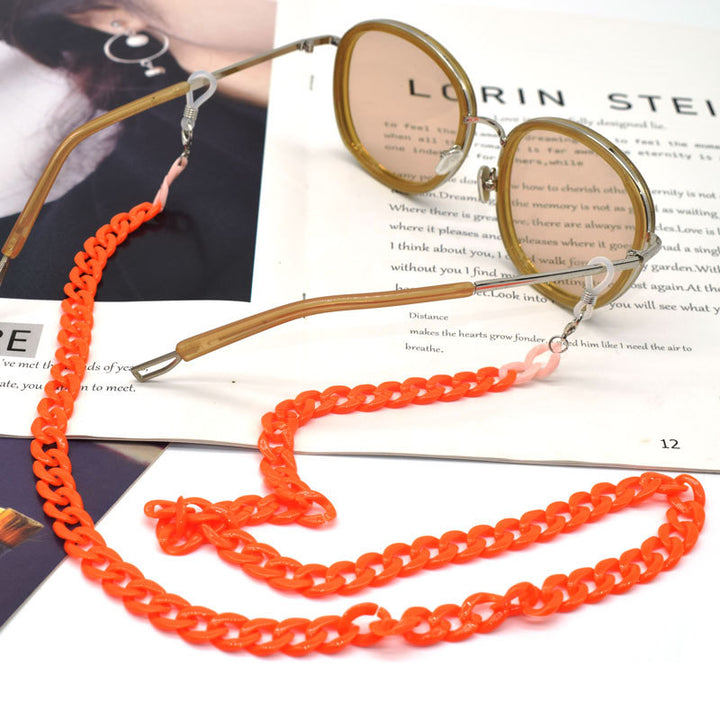 Clear Acrylic Eyewear Chain Bowlift